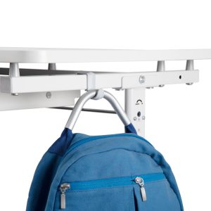 BRATECK παιδικό γραφείο E603, ρυθμιζόμενο, 100x60x54~76cm, λευκό 3 λευκό