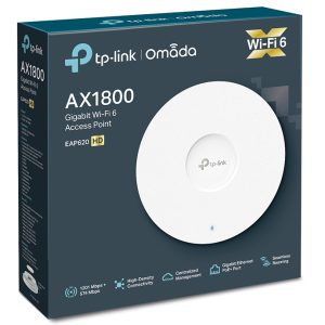TP-LINK access point EAP620 HD, AX1800, WiFi 6, ceiling mount, Ver. 2.0 4 ceiling mount