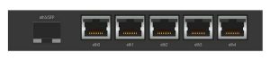 UBIQUITI router EdgeRouter X SFP, 5-Port Gigabit PoE, 1000Mbps, 50W 3 1000Mbps