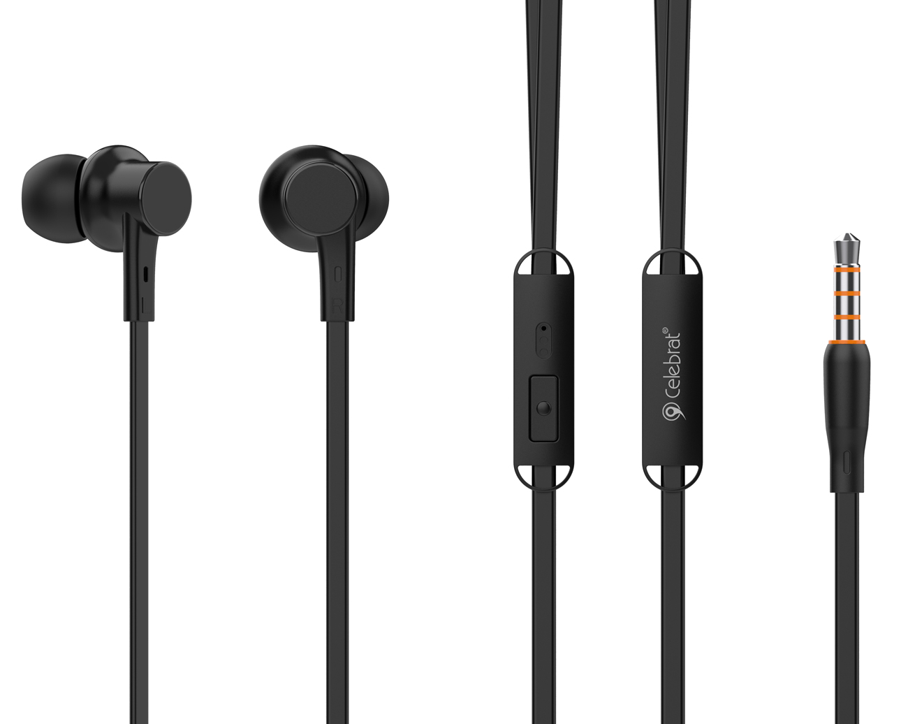 CELEBRAT earphones με μικρόφωνο G19 CELEBRAT earphones με μικρόφωνο G19