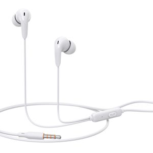 CELEBRAT earphones με μικρόφωνο G26, 3.5mm σύνδεση, Φ10mm, 1.2m, λευκά 3 Φ10mm