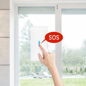 Ασύρματος ανιχνευτής θραύσης κρυστάλλων GB010 για συναγερμούς, 433MHz 3 GB010 2