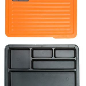 DELI εργαλειοθήκη H1001-B, 5 θέσεων, πλαστική, 30x20.5x5.5cm, γκρι 3 πλαστική