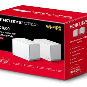 MERCUSYS Mesh Wi-Fi 6 System Halo H70X, 1.8Gbps Dual Band, 2τμχ, Ver 1.0 3 2τμχ