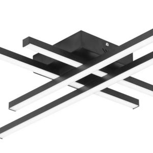 POWERTECH LED φωτιστικό οροφής HLL-0111, 50W, 4500K, 9x60x60cm, μαύρο 1 POWERTECH LED φωτιστικό οροφής HLL-0111