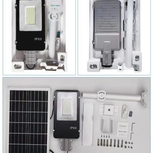 POWERTECH LED ηλιακός προβολέας HLL-0124 με χειριστήριο, 80W, 5000mAh 4 HLL 0124 3