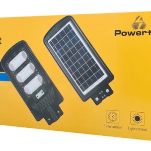 POWERTECH LED ηλιακός προβολέας HLL-0127 χειριστήριο, PIR 150W, 10000mAh 3 10000mAh