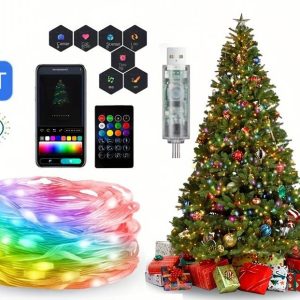 POWERTECH smart LED καλωδιοταινία HLL-0132, RGB, IP44, Bluetooth, 15m 3 IP44