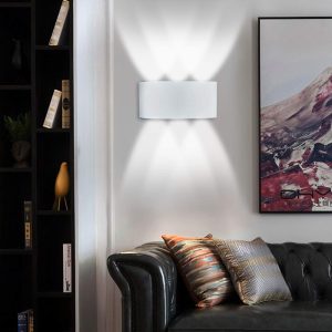 POWERTECH LED φωτιστικό τοίχου HLL-0160, 6W, 4000K, 480lm, IP65, λευκό 3 4000K