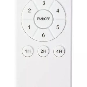 POWERTECH ανεμιστήρας οροφής HLL-0177 με LED φως, 96W, Φ60x28cm, λευκός 3 Φ60x28cm