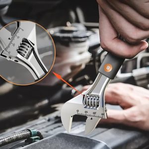 DELI γαλλικό κλειδί HT1508C, ρυθμιζόμενο 0-30mm, 200mm 2 ρυθμιζόμενο 0-30mm