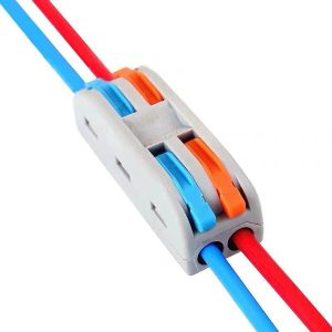 POWERTECH κλέμα σύνδεσης καλωδίων HUH-0090, 2 θέσεων, 0.08mm-4mm², 10τμχ 2 2 θέσεων