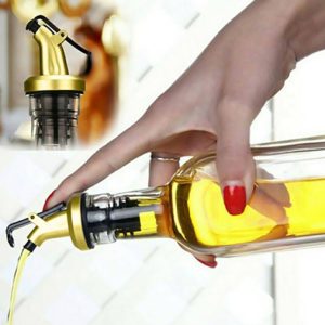 Πώμα ροής για μπουκάλι HUH-0109 με κλείστρο, Φ18mm, χρυσό 2 Φ18mm