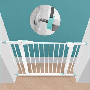 C-TECH προστατευτική πόρτα για παιδιά HUH-0117, 75-82cm, λευκή 4 HUH 0117 3