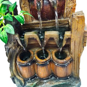 HOME USE διακοσμητικό συντριβάνι HUH-0175, φωτιζόμενο, 28x18x40cm 3 28x18x40cm