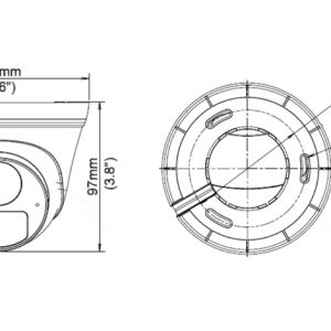 UNIARCH IP κάμερα IPC-T122-APF28, 2.8mm, 2MP, IP67, PoE, IR έως 30m 3 2MP