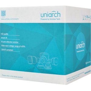 UNIARCH IP κάμερα IPC-T213-APF28W, 2.8mm 3MP, IP67, PoE, LED, SD, IR 30m 4 PoE