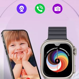 Smartwatch για παιδιά με Ελληνικό μενού INTIME GPS, 2x κάμερες, 4G, IPX6, IT-068, 1.91" μαύρο 2 1.91"