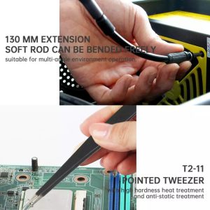 JAKEMY σετ κατσαβιδιών ακριβείας JM-8176 με θήκη, CR-V, 106τμχ 3 106τμχ