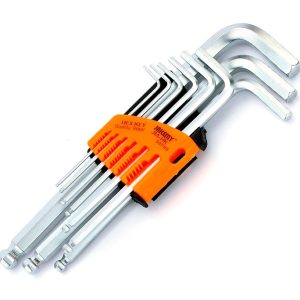 JAKEMY σετ κλειδιά Allen JM-HK2-1, 1.5-10mm, CR-V, 9τμχ 1 JAKEMY σετ κλειδιά Allen JM-HK2-1