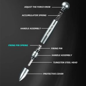KAISI εργαλείο θραύσης τζαμιών KAI-GLBREAKER, 116mm 4 KAI GLBREAKER 3
