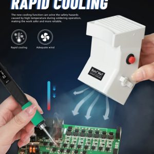 KAISI σταθμός απορρόφησης καπνού & fan ψύξης MaT Mini για μικροσκόπιο, 3W 3 KAI MATMINI 2