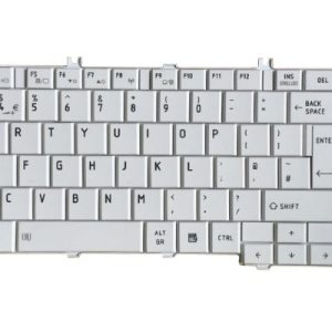 Πληκτρολόγιο για Toshiba Satellite Pro C650/C660/L650/L670, US, λευκό