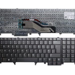 Πληκτρολόγιο για Dell Latitude E5520/E5530/Precision M4600/M6600, μαύρο