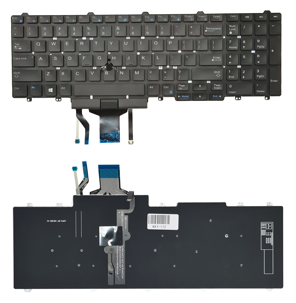 Πληκτρολόγιο για Dell Latitude 5580/E5550 KEY-112 με trackpoint Πληκτρολόγιο για Dell Latitude 5580/E5550 KEY-112 με trackpoint
