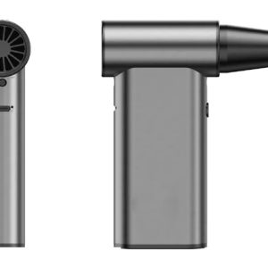 KINZIR ηλεκτρικό air duster AD57, 180W, 8000mAh, γκρι 4 γκρι