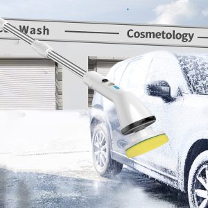 KINZIR επαναφορτιζόμενη βούρτσα καθαρισμού S1, 7 σε 1, 2500mAh, λευκή 3 2500mAh