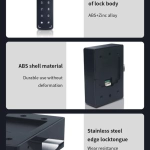 KERONG ηλεκτροπύρος KR-S1030, συνδυασμού & fingerprint, μαύρος 3 μαύρος