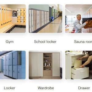 KERONG ηλεκτροπύρος KR-S1030, συνδυασμού & fingerprint, μαύρος 4 KR E8662 S1030 3