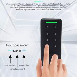 KERONG ηλεκτρικό λουκέτο KR-E9040, συνδυασμού, μαύρο 2 συνδυασμού