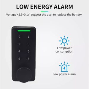 KERONG ηλεκτρικό λουκέτο KR-E9040, συνδυασμού, μαύρο 4 KR E9040 3