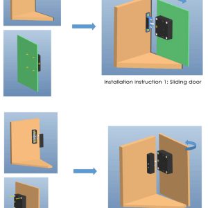KERONG ηλεκτροπύρος KR-S80B, με RFID reader, ασημί 3 ασημί