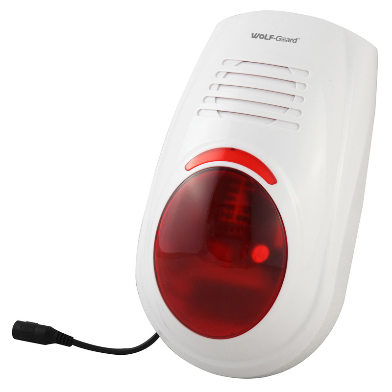 WOLF GUARD ασύρματη σειρήνα strobe εξωτερικού χώρου LB-W03 WOLF GUARD ασύρματη σειρήνα strobe εξωτερικού χώρου LB-W03