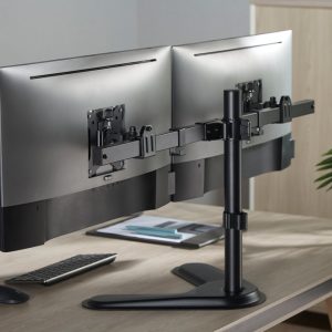 BRATECK βάση γραφείου LDT57-T02 για 2 οθόνες 17"-32", έως 9kg ανά οθόνη 4 LDT57 T02 2