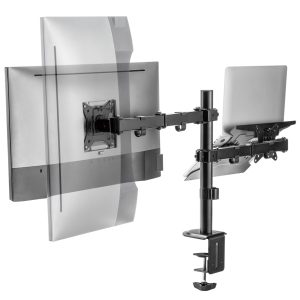 BRATECK βάση γραφείου LDT66-C024ML για οθόνη 17"-32" & laptop, έως 9kg 4 LDT66 C024ML 3