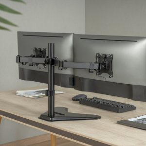 BRATECK βάση γραφείου LDT66-T024 για 2 οθόνες 17"-32", έως 9kg ανά οθόνη 4 LDT66 T024 3
