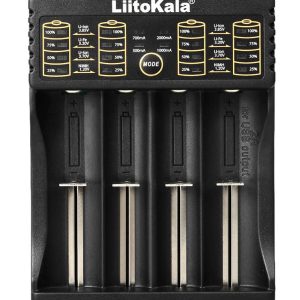 LIITOKALA φορτιστής LII-402 για μπαταρίες NiMH/CD, Li-Ion, IMR, 4 slots 4 LII 402 2