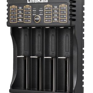 LIITOKALA φορτιστής LII-402 για μπαταρίες NiMH/CD, Li-Ion, IMR, 4 slots