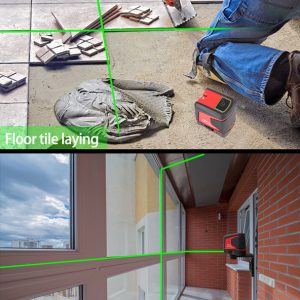 UNI-T γραμμικό αλφάδι laser LM570LD-II, με πράσινη δέσμη 2 ακτίνων 3 LM570LD II 2