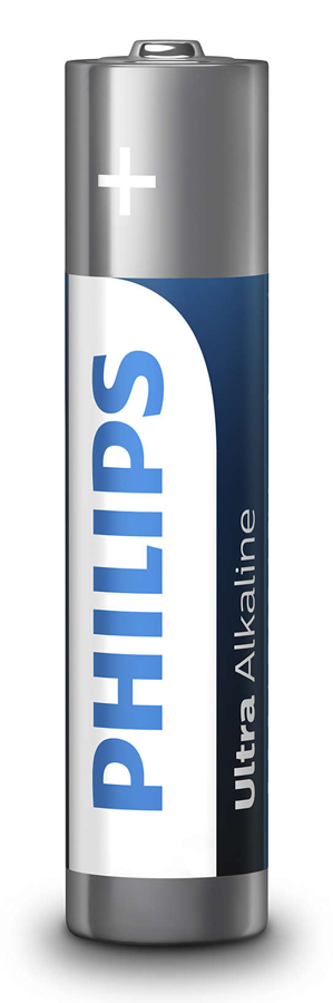 PHILIPS Ultra αλκαλικές μπαταρίες LR03E1BK/00 PHILIPS Ultra αλκαλικές μπαταρίες LR03E1BK/00