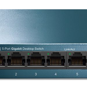 TP-LINK Desktop Switch LS105G, 5-port 10/100/1000Mbps, Ver. 1.0 3 Ver. 1.0