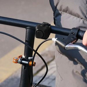 Κόρνα ποδηλάτου LXAG496, ηλεκτρική, 130dB, IPX5, μαύρη 2 ηλεκτρική