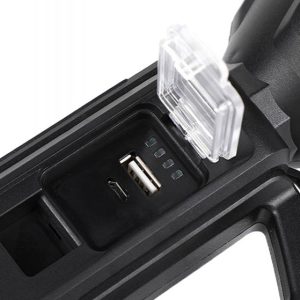 LTC ηλιακός φακός εργασίας LXLL254, 3W LED, 500lm, 1200mAh, IP65 3 500lm