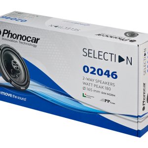 PHONOCAR σετ ηχεία αυτοκινήτου Selection 02046, 6.5", 90W, 2 δρόμων 3 90W