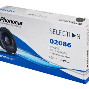 PHONOCAR σετ ηχεία αυτοκινήτου Selection 02086, 6.5", 90W, woofer 3 90W