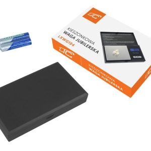 LTC μίνι ζυγαριά ακριβείας LXWG104, 0.1 έως 500gr, LCD οθόνη, μαύρη 3 LCD οθόνη